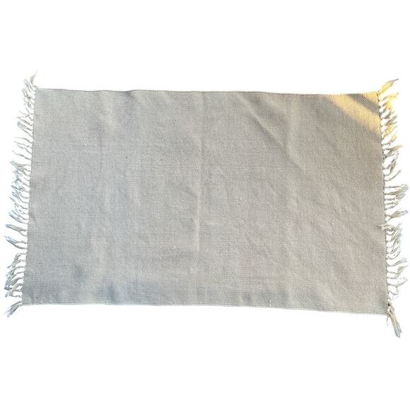 Vintage MCM South West Teepee Rug Boho Wall Art 24" x 42" Retro Native American - Picture 2 of 5